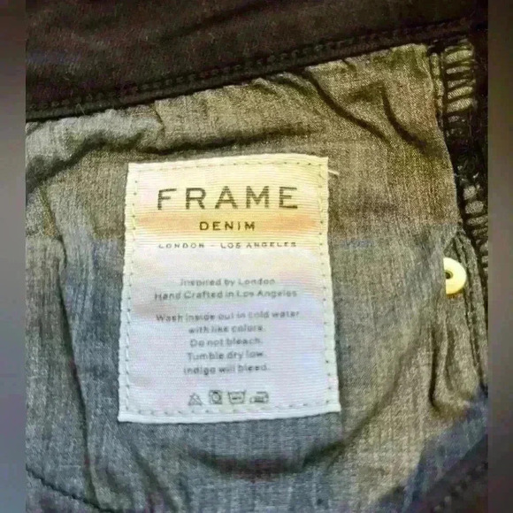 Frame le  skinny de Jeanne, sz 26 . Excellent condition. - Picture 12 of 12